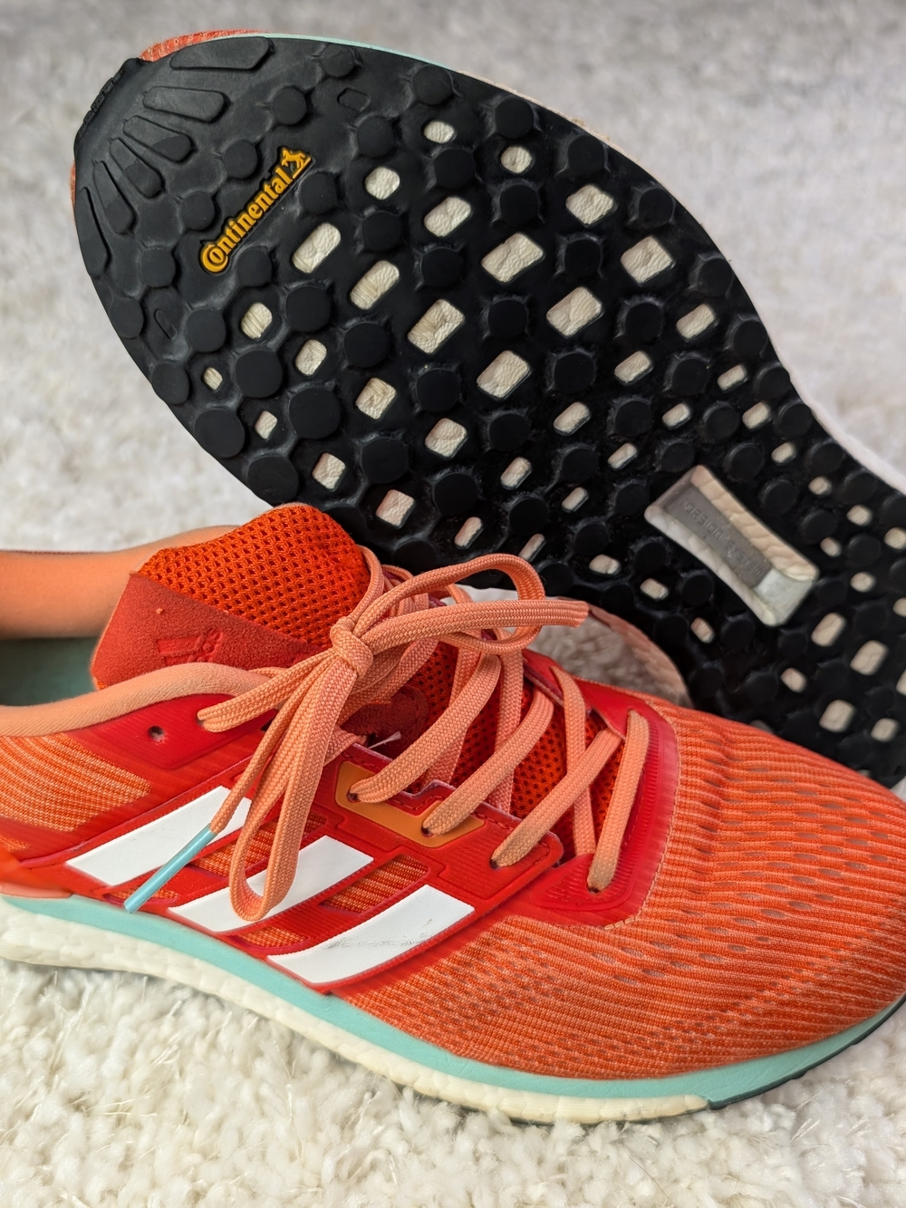Adidas Supernova Glide 9 Running Shoes with Continental Outsole